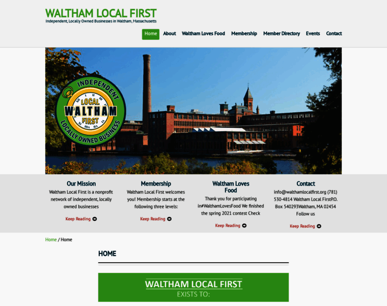 Walthamlocalfirst.org thumbnail