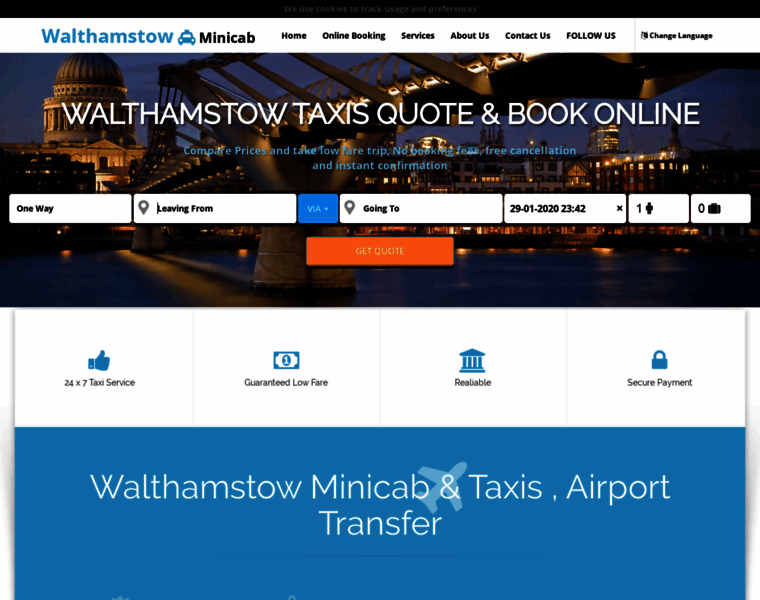 Walthamstow-minicab.co.uk thumbnail
