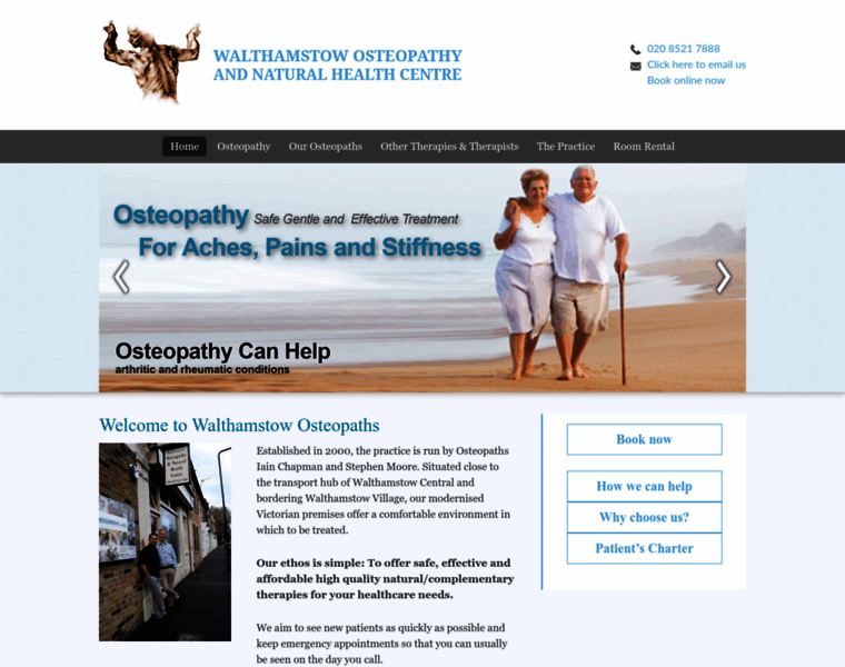 Walthamstowosteopaths.co.uk thumbnail