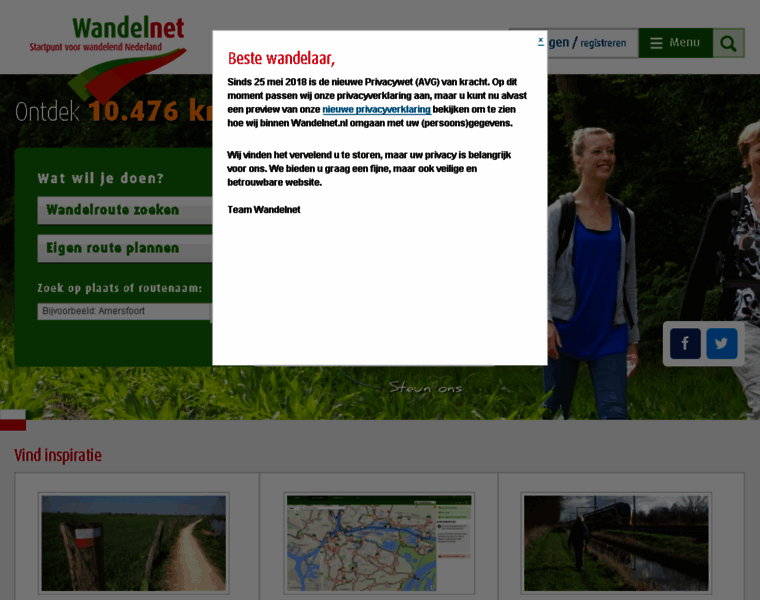 Wandelnet.nl thumbnail