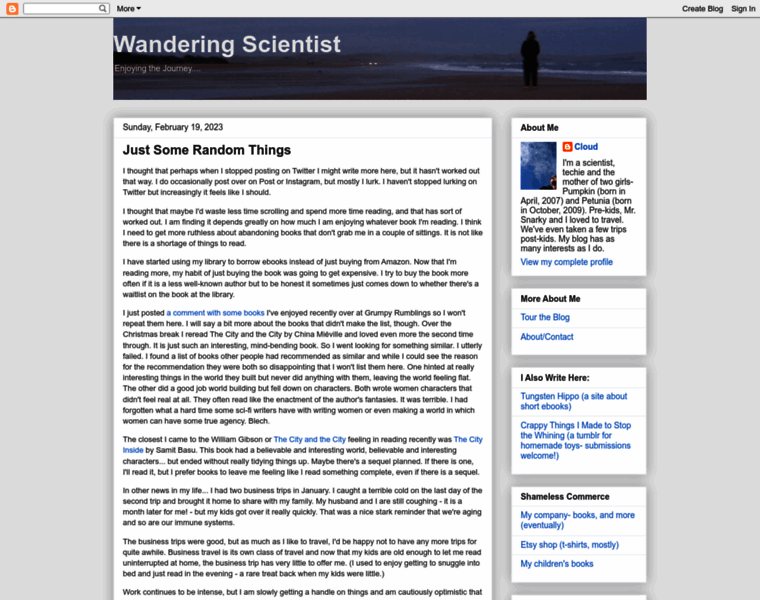 Wandering-scientist.com thumbnail