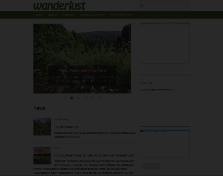 Wanderlust-magazin.de thumbnail