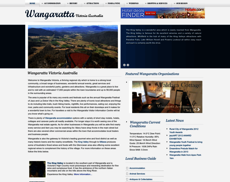 Wangaratta.com thumbnail
