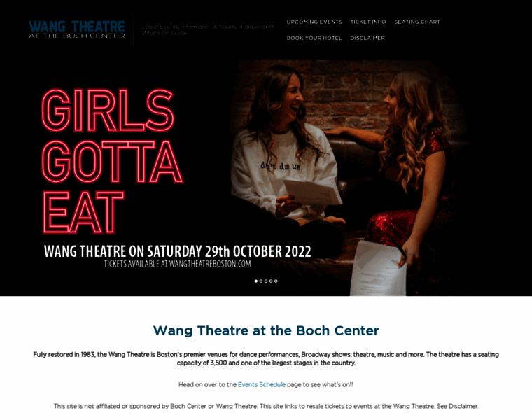 Wangtheatreboston.com thumbnail