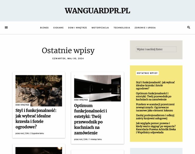 Wanguardpr.pl thumbnail