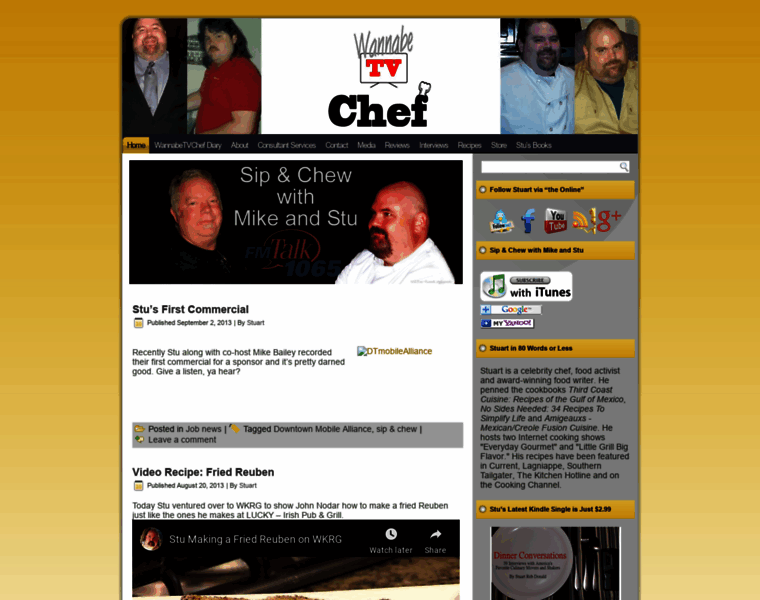 Wannabetvchef.com thumbnail
