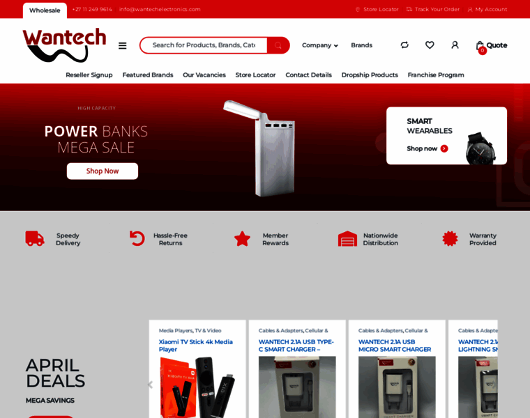 Wantechelectronics.com thumbnail Wantechelectronics.com thumbnail
