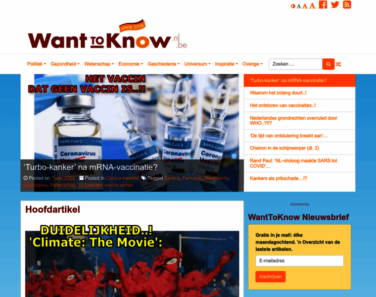 Wanttoknow.nl thumbnail