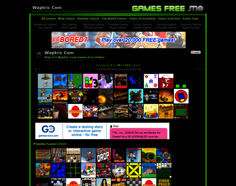 Waptric-com.gamesfree.me thumbnail