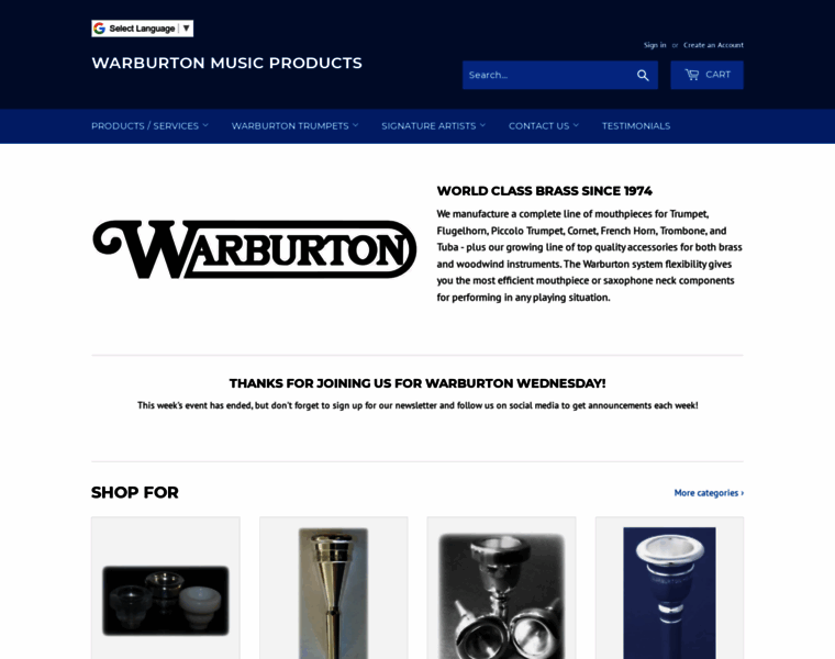 Warburton-usa.com thumbnail
