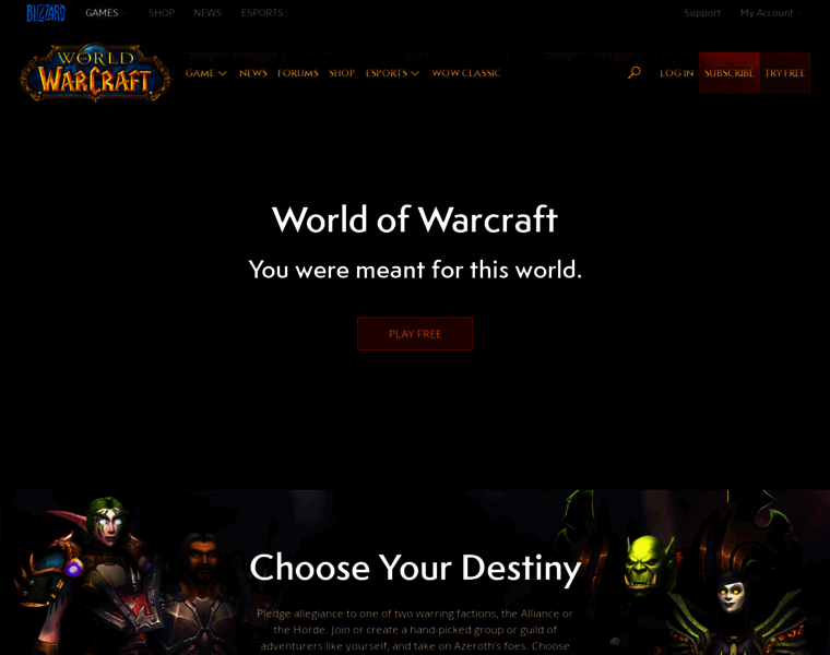 Warcraft.com thumbnail