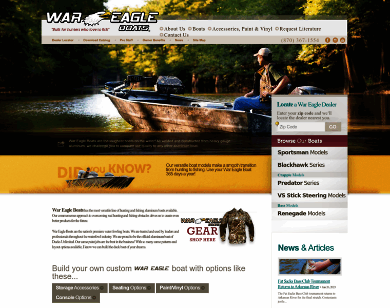 Wareagleboats.com thumbnail