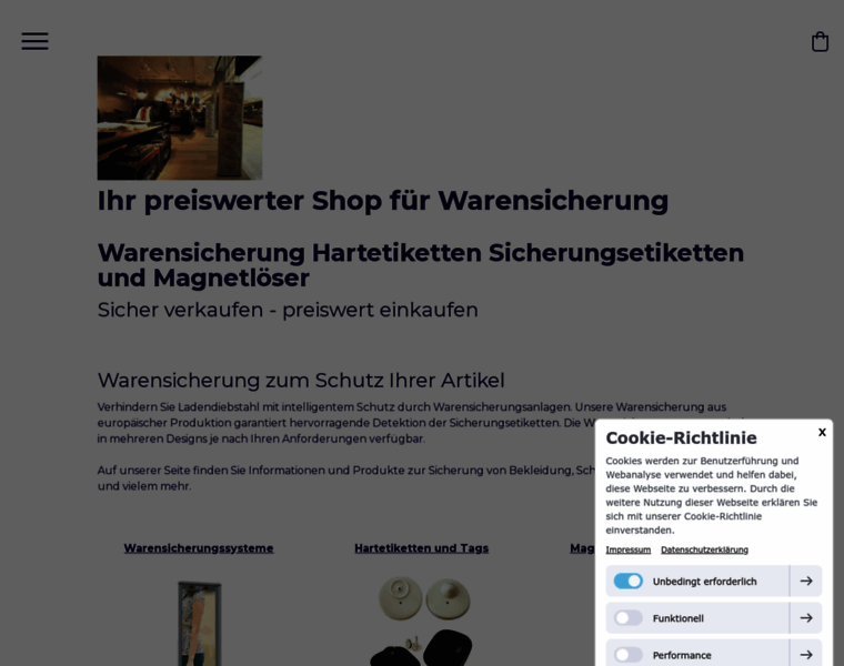 Warensicherung-online-shop.de thumbnail