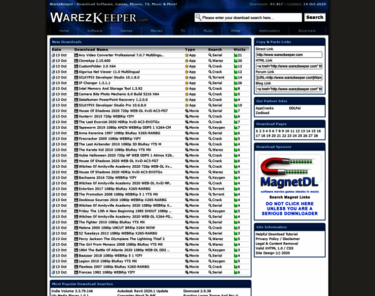 Warezkeeper.com thumbnail
