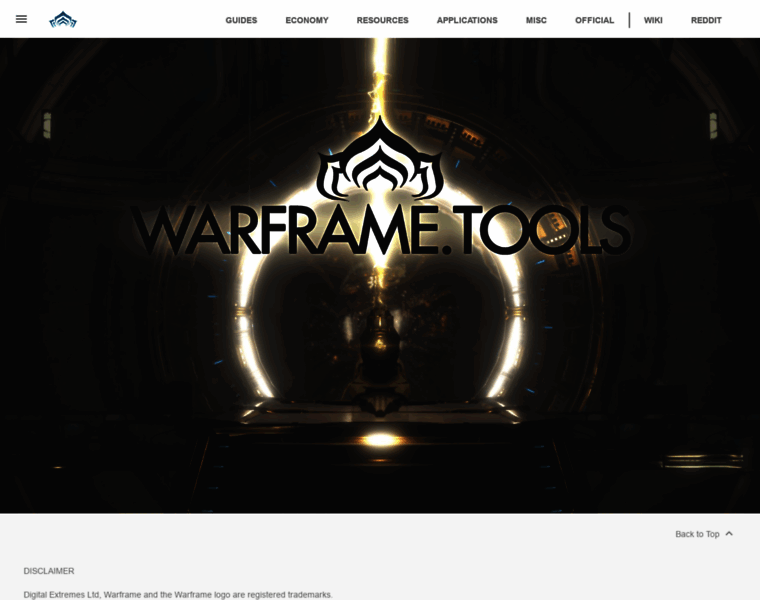 Warframe.tools thumbnail