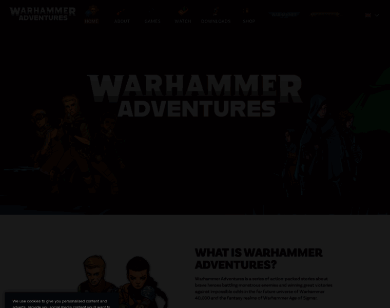 Warhammeradventures.com thumbnail