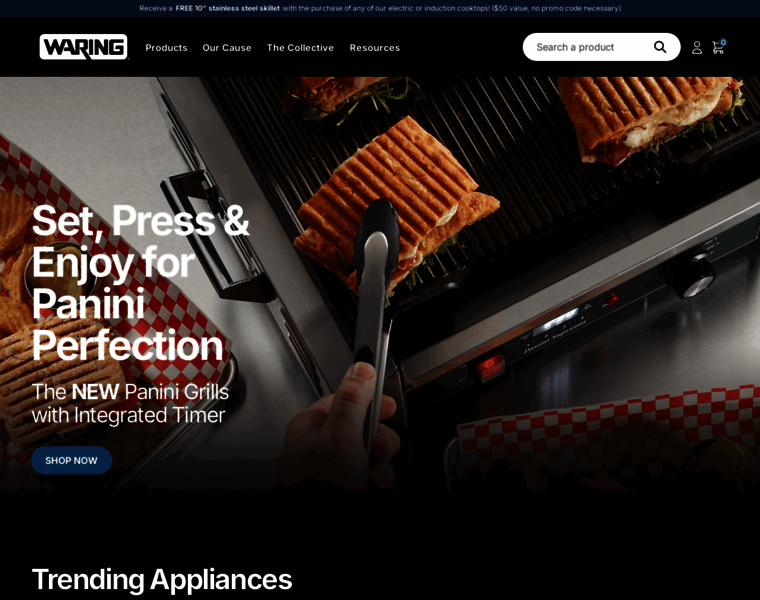 Waring.com thumbnail