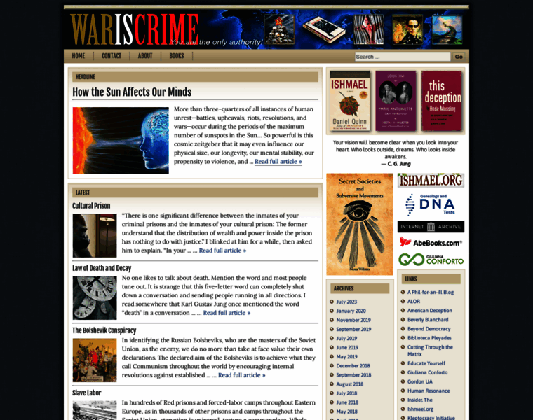 Wariscrime.com thumbnail