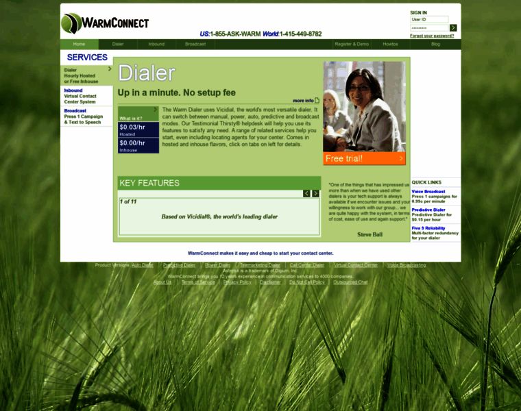 Warmconnect.com thumbnail