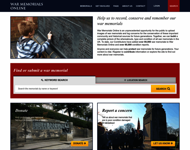 Warmemorialsonline.org.uk thumbnail Warmemorialsonline.org.uk thumbnail