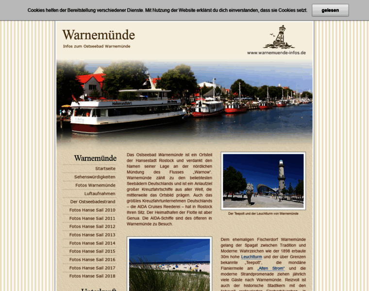 Warnemuende-infos.de thumbnail