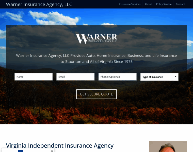 Warnerinsurance.net thumbnail
