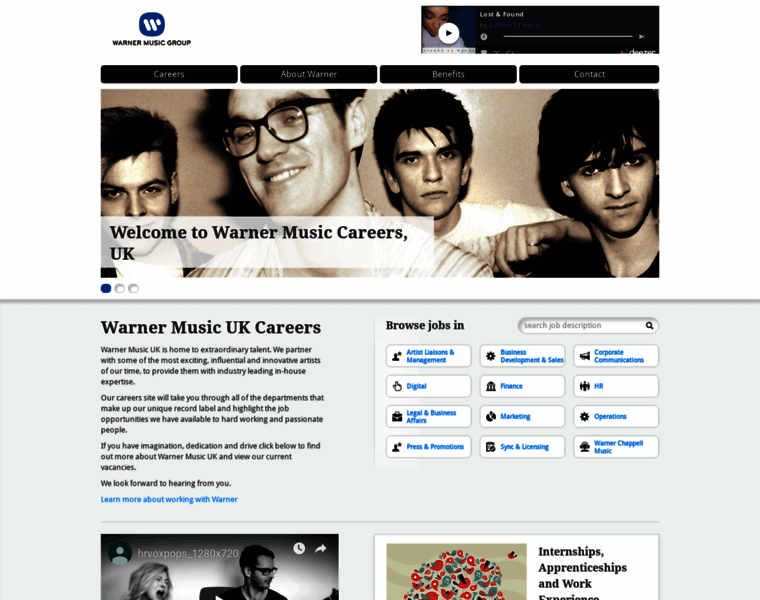 Warnermusiccareers.com thumbnail
