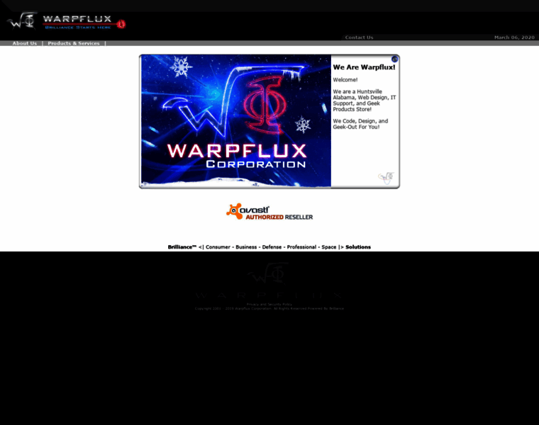 Warpflux.com thumbnail