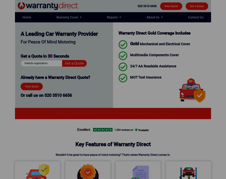 Warrantydirect.co.uk thumbnail