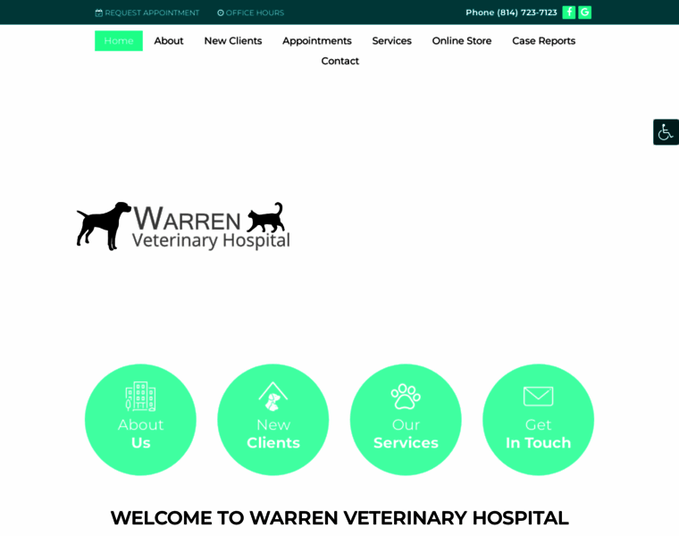 Warrenveterinaryhospital.com thumbnail