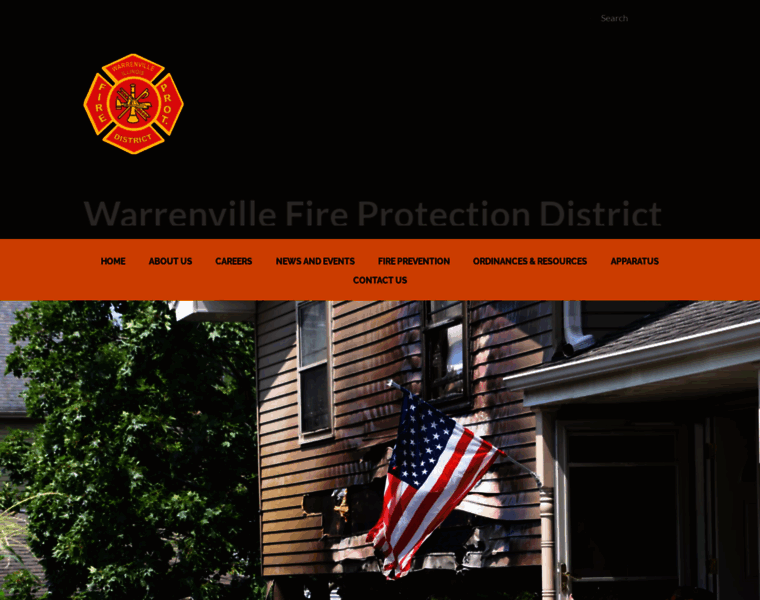 Warrenvillefire.com thumbnail