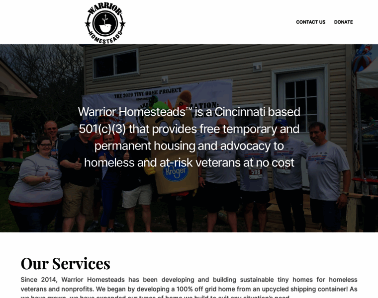 Warriorhomesteads.org thumbnail