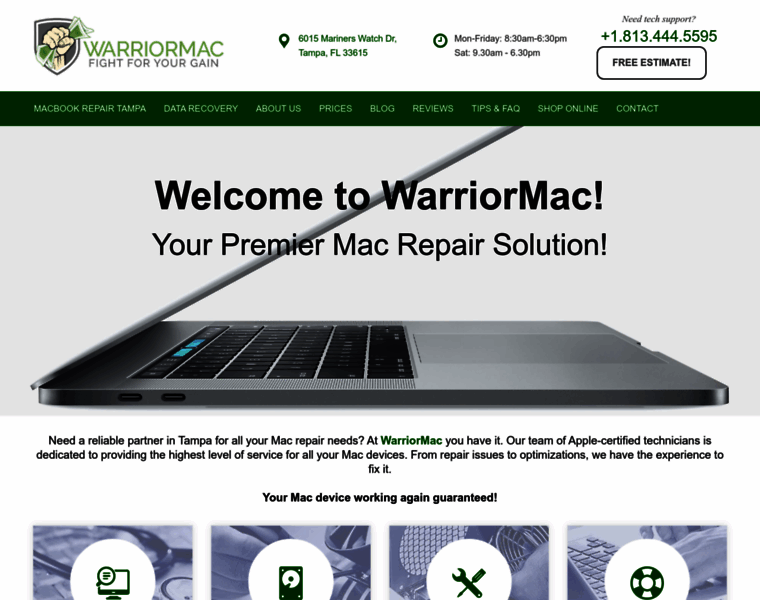 Warriormac.com thumbnail