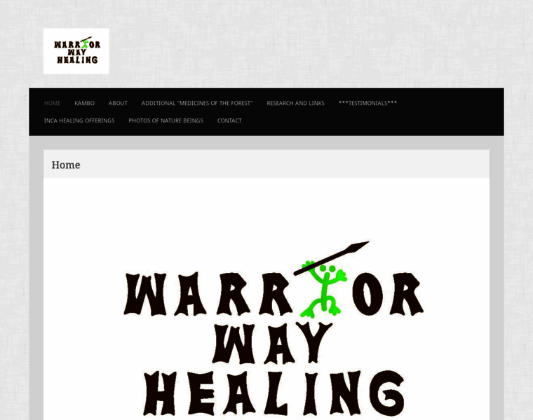 Warriorwayhealing.com thumbnail