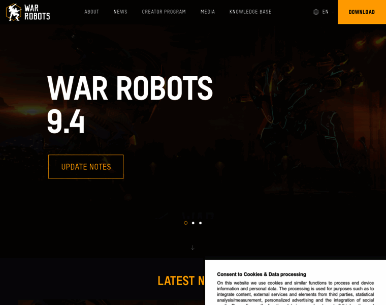 Warrobots.net thumbnail