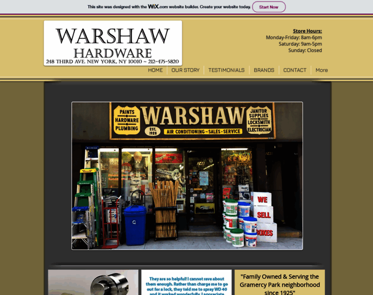 Warshawhardware.com thumbnail