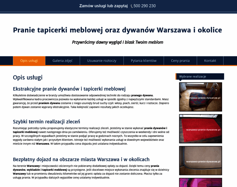 Warszawa-pranie-dywanow.pl thumbnail
