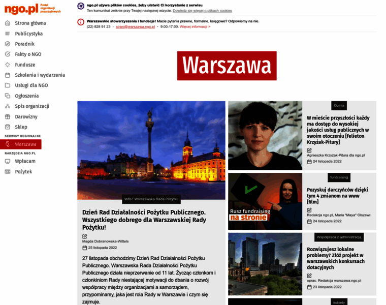 Warszawa.ngo.pl thumbnail
