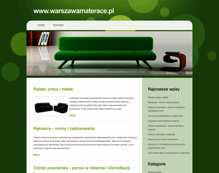 Warszawamaterace.pl thumbnail