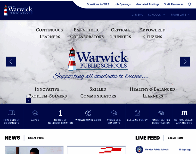 Warwickschools.org thumbnail