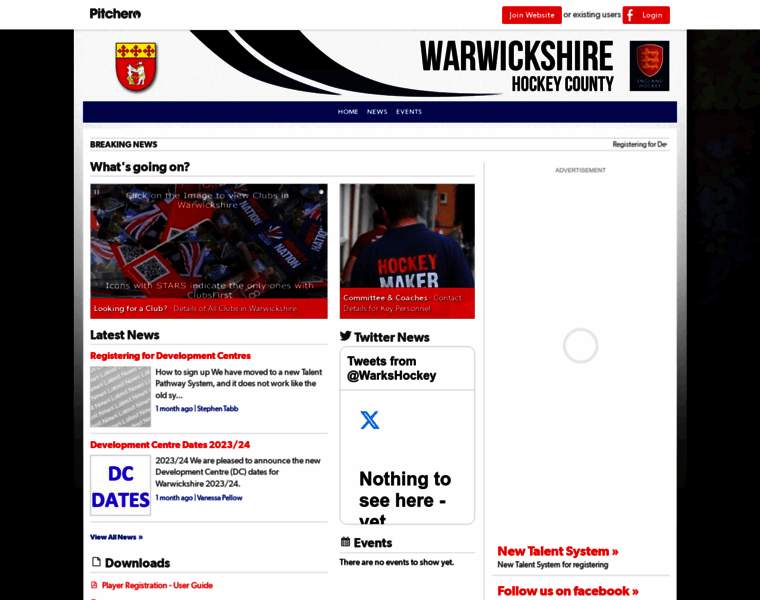 Warwickshirehockey.co.uk thumbnail