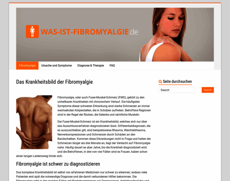 Was-ist-fibromyalgie.de thumbnail