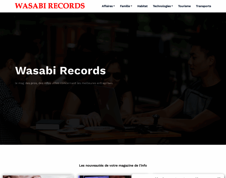 Wasabi-records.fr thumbnail