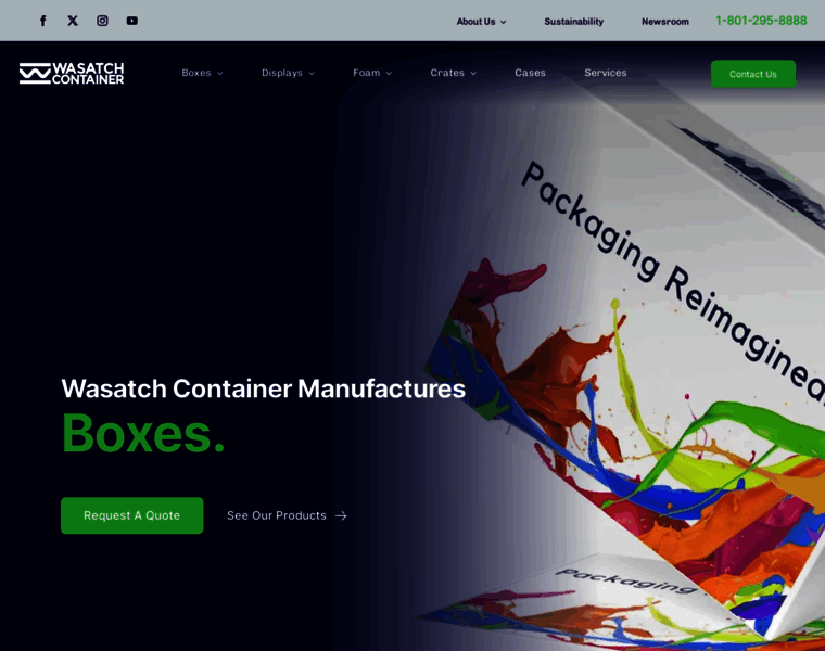 Wasatchcontainer.com thumbnail