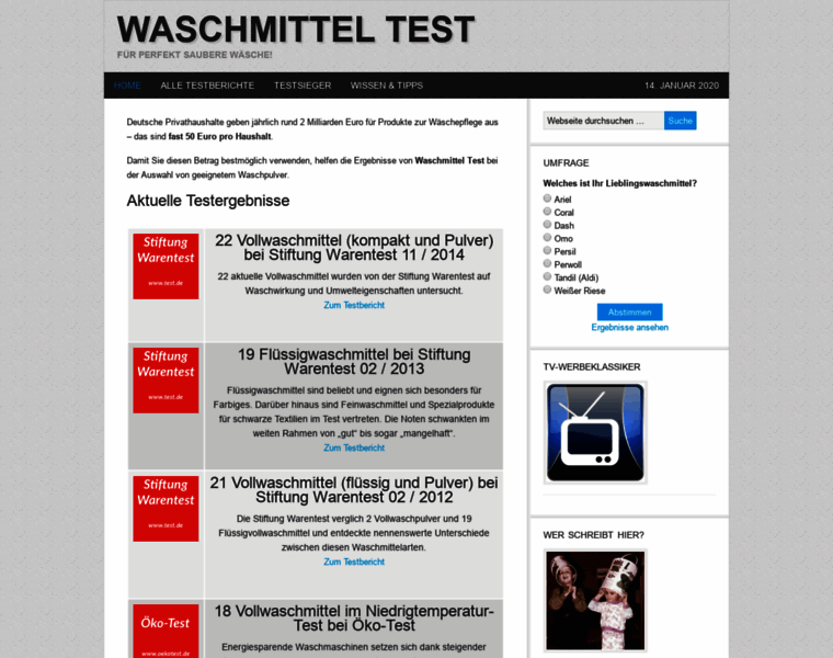 Waschmittel-test.com thumbnail
