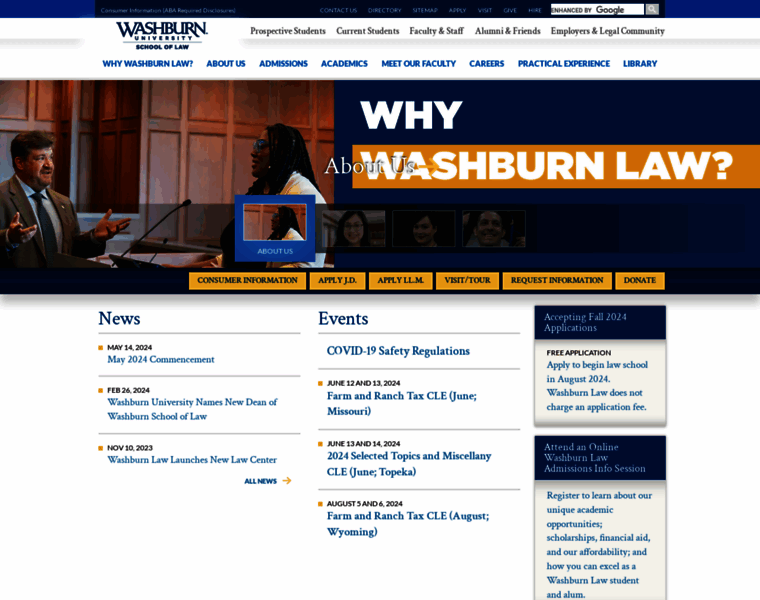 Washburnlaw.edu thumbnail