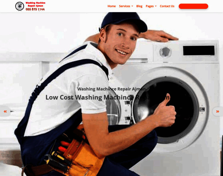 Washingmachinerepairajman.com thumbnail