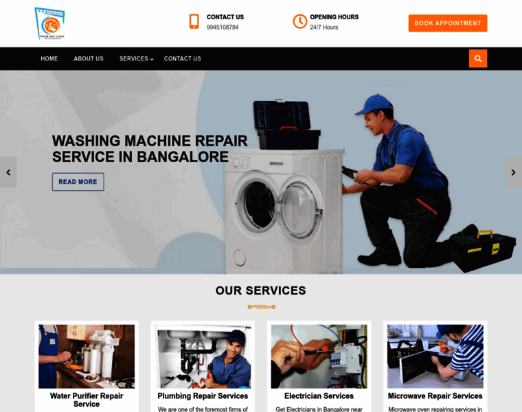 Washingmachinerepairservices.in thumbnail