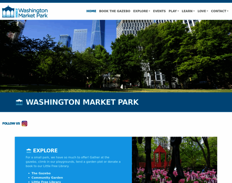 Washingtonmarketpark.org thumbnail