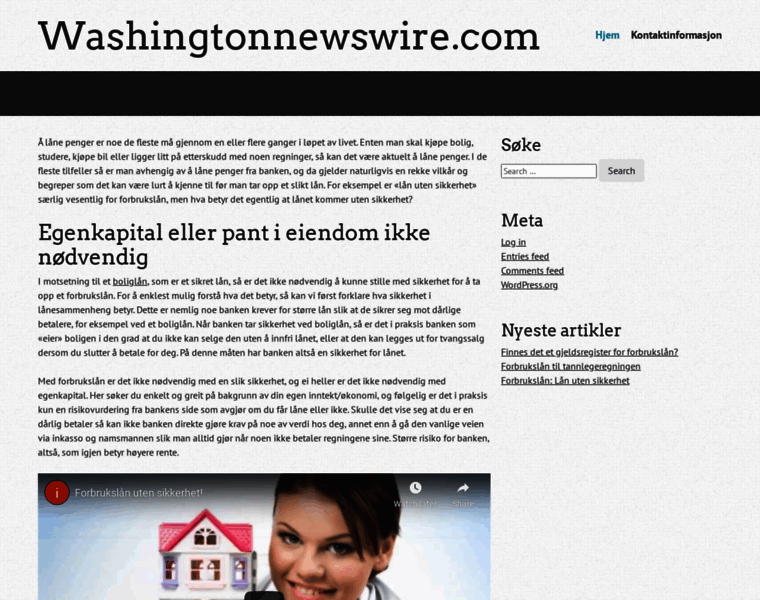 Washingtonnewswire.com thumbnail